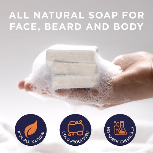 Mr. Tropical Cedar Citrus Soap Bar - Handmade Natural Soap with Organic Ingredients, 5.5 Oz