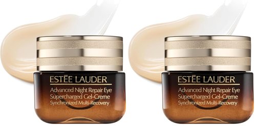 Estée Lauder Advanced Night Repair Eye Gel-Cream - Supercharged Under Eye Treatment for Dark Circles | 0.5 Fl Oz (Pack of 2)
