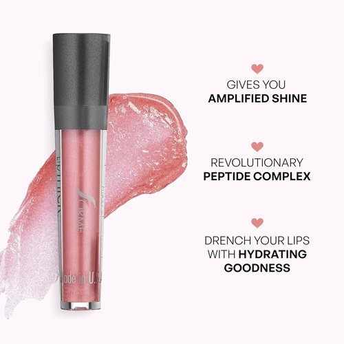 SORME Treatment Cosmetics LipThick Plumping Gloss - Shiny, Fuller Lips | Doll Shade