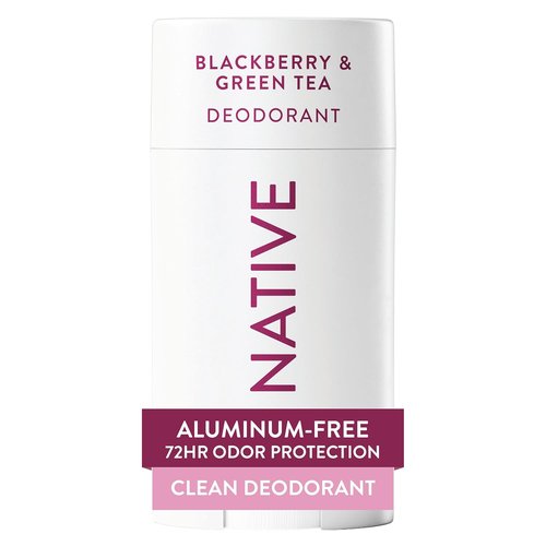 Native Deodorant - Aluminum Free Blackberry & Green Tea Formula | 72-Hour Odor Control, 2.65oz
