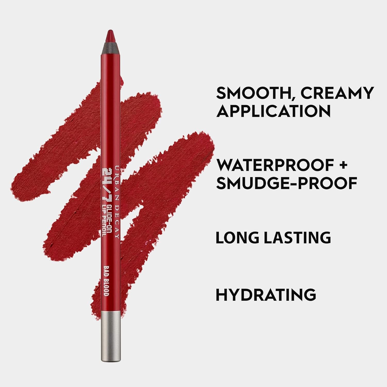 Urban Decay 24/7 Glide-On Waterproof Lip Pencil - Smudge-Proof, Longwearing Lip Liner in Creamy Colors - 0.04 oz