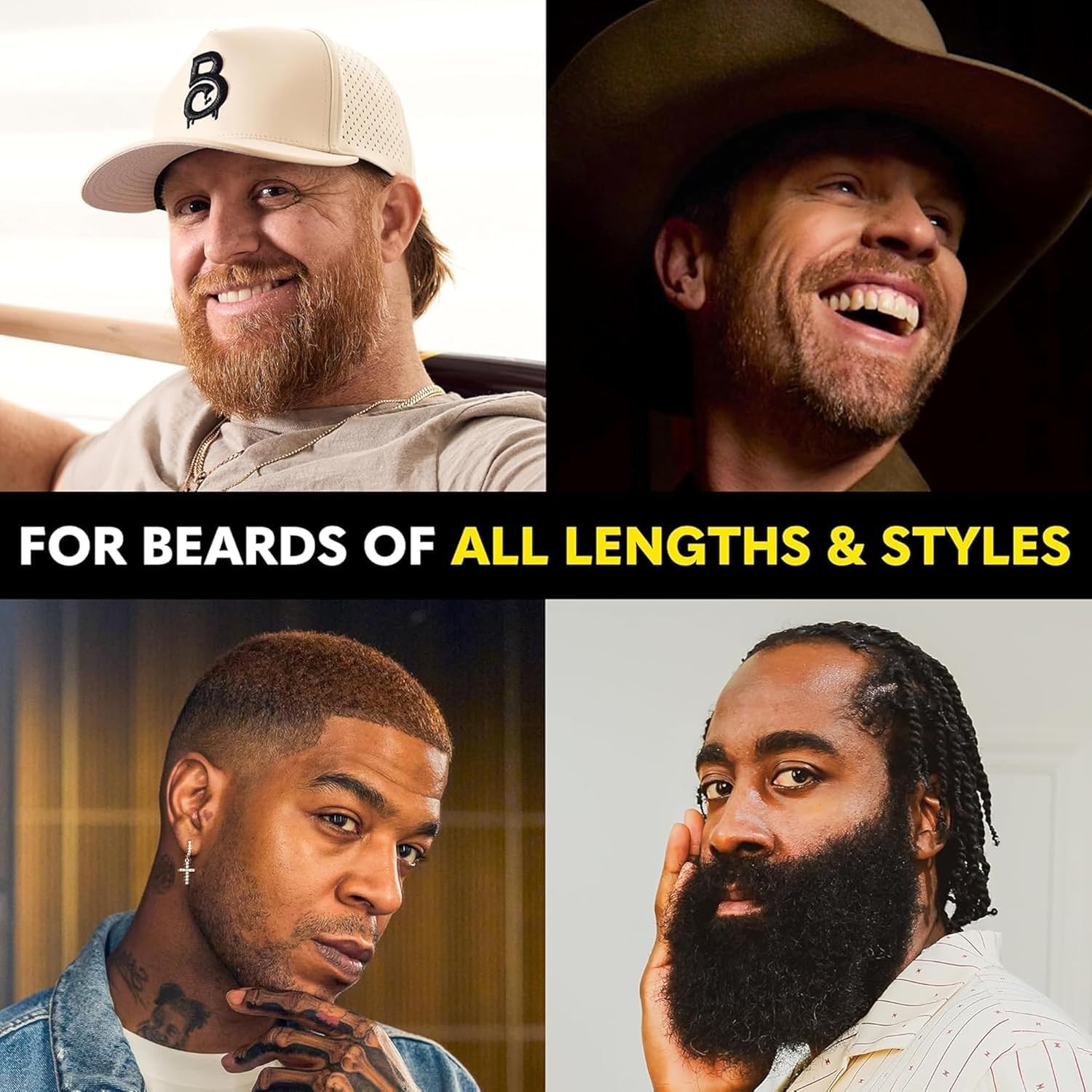 The Beard Club Beard Wash & Conditioner Set - Hydrating Shampoo & Leave-In Conditioner for Men | Grooming Gift Kit