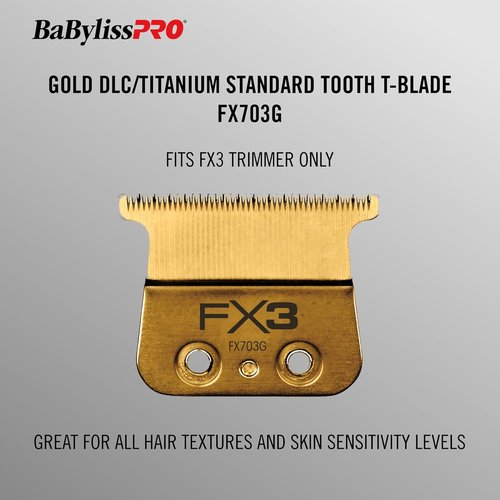 BaBylissPRO FX3 Replacement Blades - Precision Standard Tooth Design for Effortless Styling