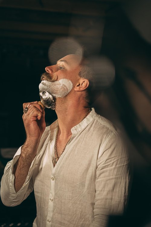 Shaving Brush | Lather Shave Brush | Death Grip Shaving Kit | Shave Brushes for Men | Shaving Cream Brush for Bowl | Shaving Set For Men | Shave Brush For Bowl Kit