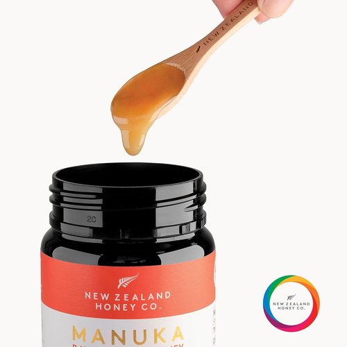 New Zealand Honey Co. Manuka Honey Bamboo Spoon - Eco-Friendly 4.7" (12cm) Size