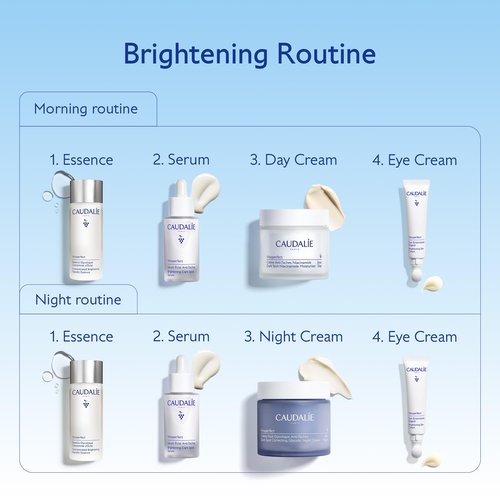 Caudalie Vinoperfect Dark Spot Brightening Glycolic Night Cream, Refillable Jar - 50 mL