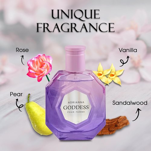 Adriana Goddess by A CENTER - Women's Floral & Sweet Eau De Parfum Spray | 100ML Gift for Her
