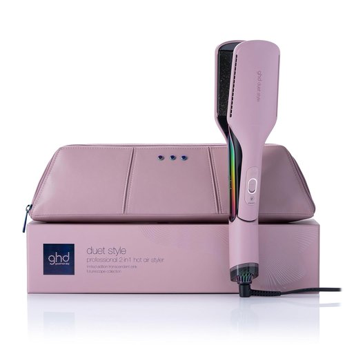 GHD Duet Style - 2-in-1 Flat Iron Hair Straightener & Dryer | Transform Wet Hair to Styled with No Heat Damage | Enhanced Shine & Smoothness