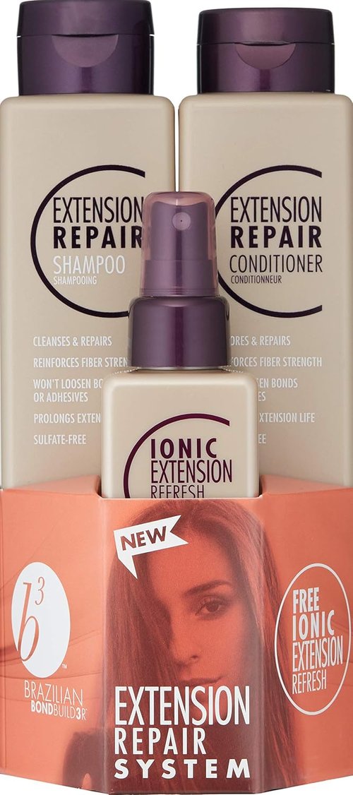 B3 Brazilian Bondbuilder Shampoo & Conditioner Trio Pack - 28.75 Fl Oz (3 Count) | Strengthen & Repair Hair