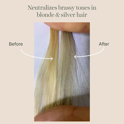 GOOD&ALL Purple Shampoo - Eliminate Yellow Tones for Blonde & Silver Hair - Vegan & Sulfate-Free | 13.5 fl oz