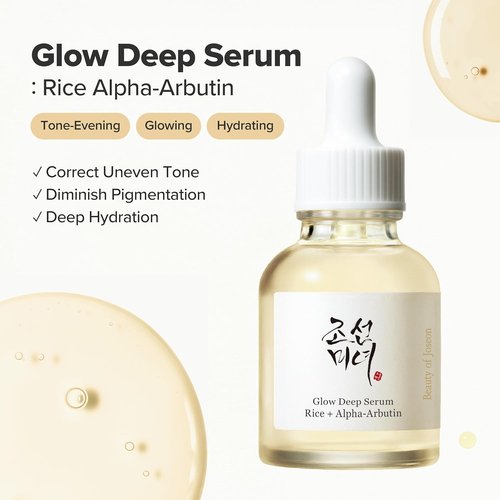 Beauty of Joseon Glow Deep Serum - Rice Alpha-Arbutin for Even Skin Tone | 30ml Daily Korean Skincare