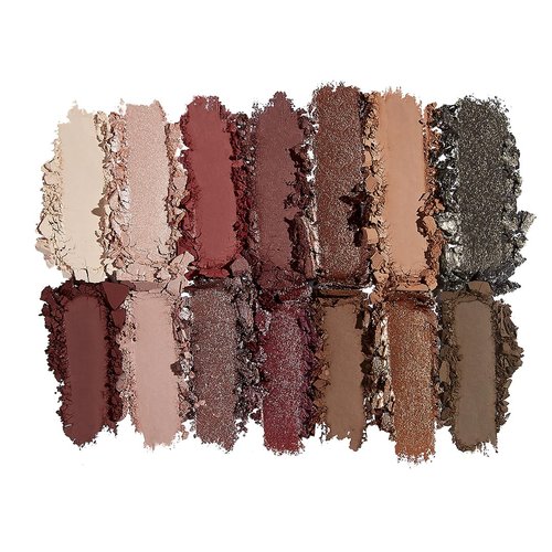 Sigma Beauty Warm Neutrals Eyeshadow Palette - 14 Highly Pigmented Shades in Matte, Shimmer & Metallic Finishes | Vegan Clean Beauty