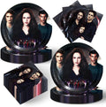 Saga of Twilight Party Decorations - 40pcs Tableware Set with Plates & Napkins