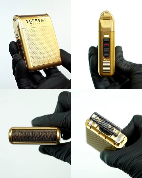 Supreme Trimmer Solo Single Foil Shaver for Pocket | 150 Min Runtime Cordless use, Powerful USB-C Mini Travel Razor for Professional & Home use | STF101