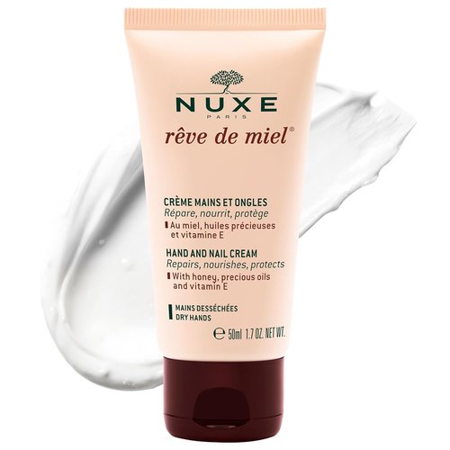 Nuxe Rêve De Miel Hand And Nail Cream - Nourishing Honey & Shea Butter Formula, 1.7 Fl Oz
