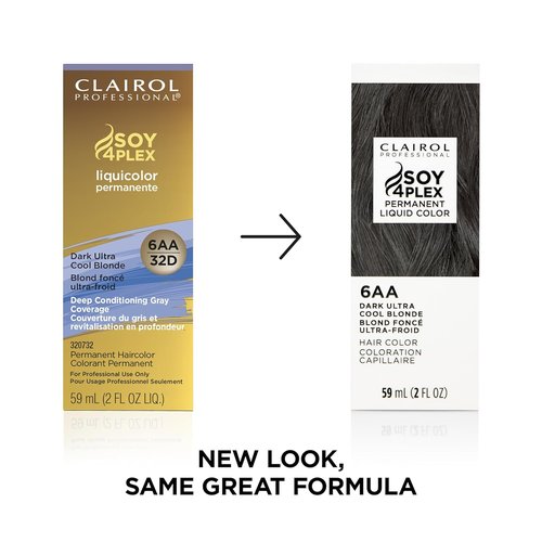 Clairol Professional Permanent Liquicolor - Medium/Dark Blonde Hair Color with 100% Gray Coverage
