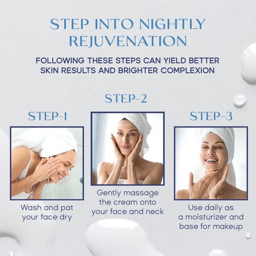 Skin 2.0 Hyaluronic & Collagen Face Moisturizer – Deep Hydration & Firming Night Cream For Dry or Dull Skin – Dermatologist Tested, Anti Aging, Korean Skin Care, Vegan, Clean Beauty – 1.69 Fl Oz