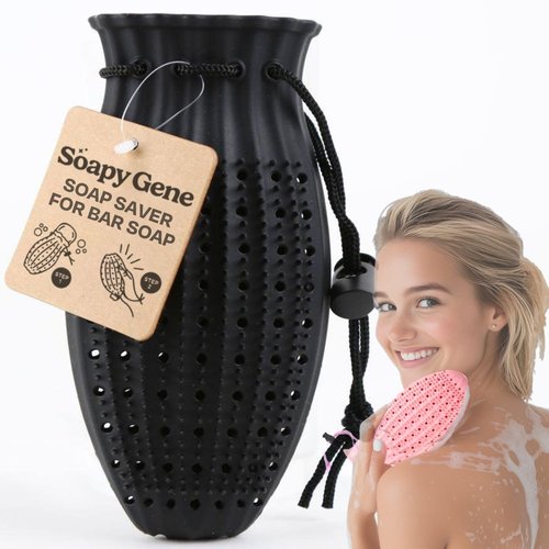 Soap Saver Bag, Gentle Exfoliating Loofah Pouch, Soap Sleeves for Bars, Exfoliating Bag, Bar Soap Pouch, Soap Savers for Bar Soap, Mesh Soap Bags for Soap Bars, Soap Bar Bag, Silicone Body Scrubber