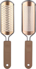 Regine Switzerland Foot File & Rasp Callus Remover - Stainless Steel Coarse & Fine Scraper for Smooth Feet