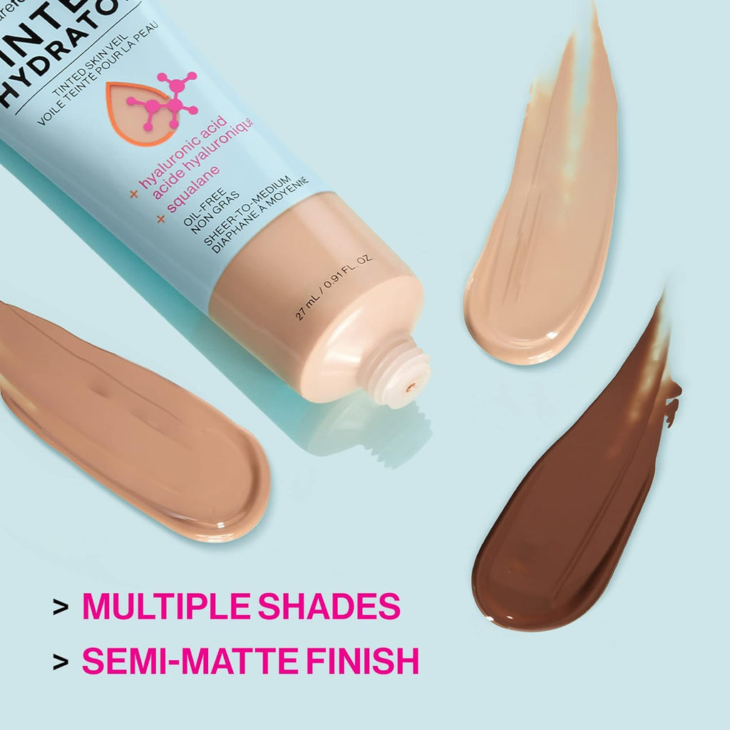 Wet n Wild Bare Focus Tinted Hydrator | Lightweight Buildable Coverage with Hyaluronic Acid - Light Medium