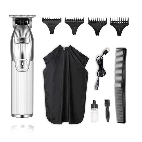 Kemei Professional Bald Head Hair Clippers - Cordless T Blade Trimmer & Grooming Kit for Men