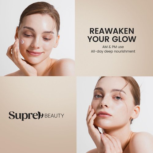 SupreH Bee Venom Cream Wrinkle Filler: Instant Face Lift Cream and Eye Tightener Cream with Hyaluronic acid Niacinamide for women and men 50 ML