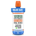 TheraBreath Fresh Breath Oral Rinse, Invigorating ICY Mint Flavor, Dentist Formulated and ADA-Accepted Mouthwash for Bad Breath pH-Balanced, Alcohol Free & Non-Burning, 1 Liter
