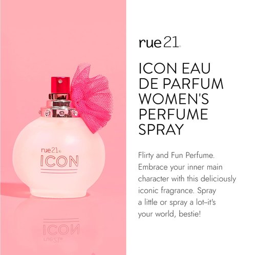 Rue 21 Icon Eau De Parfum Women's Perfume Spray - 1.7 Fl Oz | Long-Lasting Fragrance
