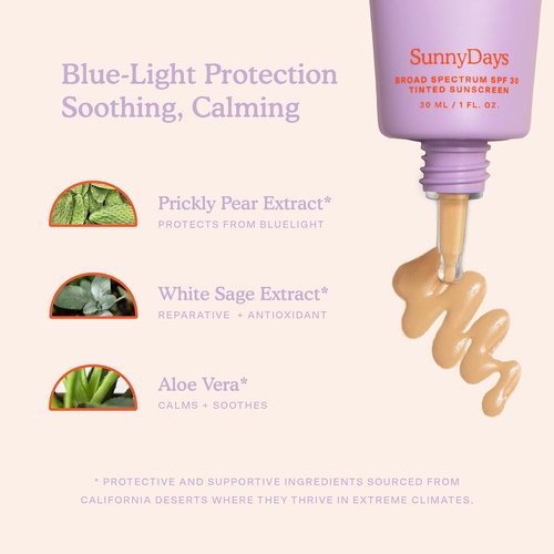 Tower 28 SunnyDays SPF 30 Tinted Moisturizer - 2-in-1 Foundation & Mineral Sunscreen - Light/Warm 15 (1 oz)