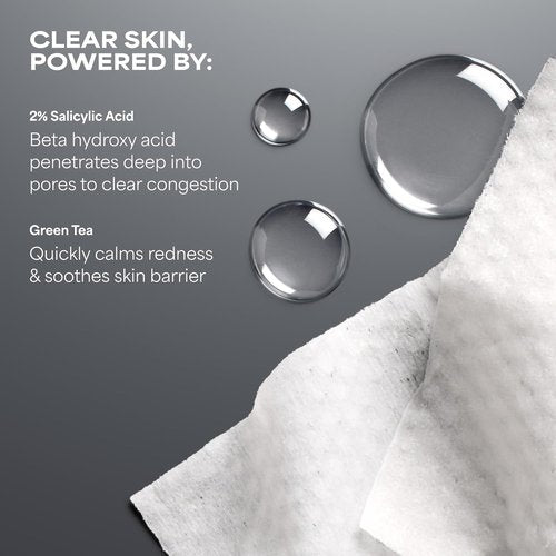 Paula's Choice SKIN PERFECTING 2% BHA Exfoliating Pads - Target Blackheads, Pores & Wrinkles