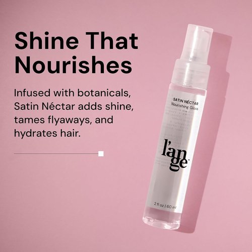 L'ANGE HAIR Satin Néctar Hair Serum - Moisturizing Gloss for Smooth, Shiny Hair | Anti-Frizz Treatment | 2 fl oz