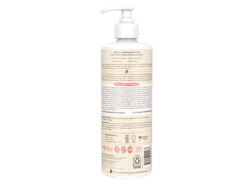 Babo Botanicals 2-in-1 Shampoo & Wash - Moisturizing Oat & Calendula for Gentle Cleansing - Safe for All Ages