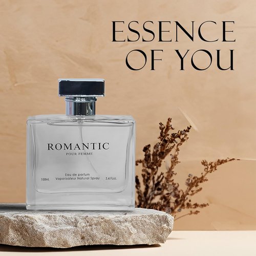 AFLUXE Romantic Women’s Perfume - Fresh Floral Eau De Parfum Spray | 3.4 Fl Oz Natural Fragrance