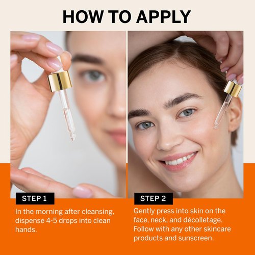 Lupure Vitamin C Face Serum: Anti Aging Facial Super Vit C Serum with Ferulic Acid Pure L-Ascorbic Acid, Vitamin E and Hyaluronic Acid for Dark Spots and Skin Care