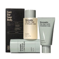 Nécessaire Body Essentials - Skin Care Gift Set For Women + Men - Travel-Size Body Wash, Body Lotion + Deodorant | Dermatologist-Tested. Hypoallergenic | Vegan | Aluminum-Free Deodorant (Eucalyptus)