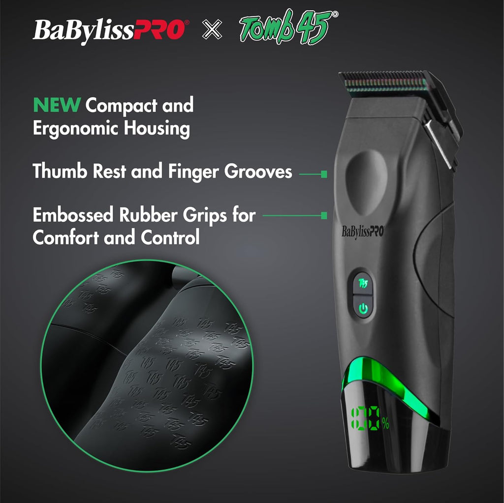 BaBylissPRO Wireless-Charging Clipper & Trimmer | Professional Grooming Tool