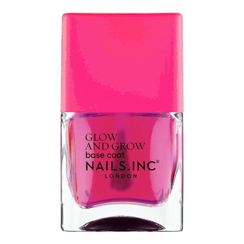 Nails Inc 45 Second Speedy Gloss - Sheer Pink Glow Vegan Nail Polish | Quick Dry, Long Lasting, 0.47 Fl Oz