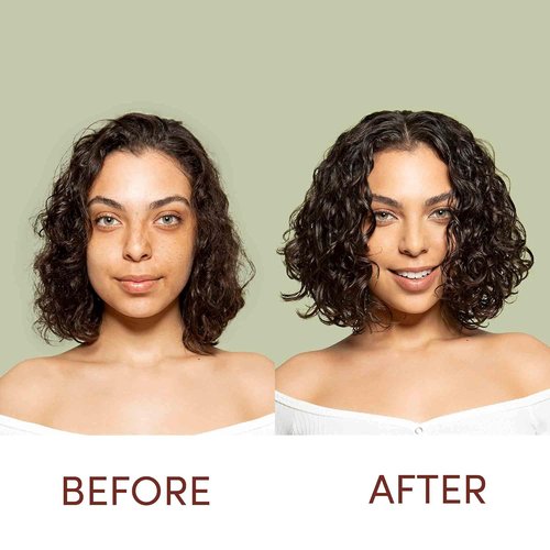 MIZANI True Textures Moisture Replenish Shampoo & Conditioner - Hydrates Curly Hair with Coconut Oil, Sulfate-Free