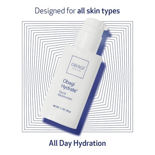 Obagi Hydrate Facial Moisturizer - Non-Comedogenic Hydration with Tara Seed Extract & Shea Butter