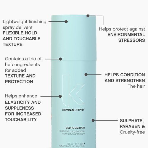 Kevin Murphy Bedroom Hair Flexible Texturizing Hairspray - 7.9 Ounce | Effortless Hold & Texture