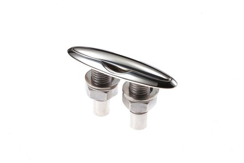attwood 66515-1 Retractable Low-Profile Stainless Steel Marine Boat 4 ½-Inch Neat Cleat