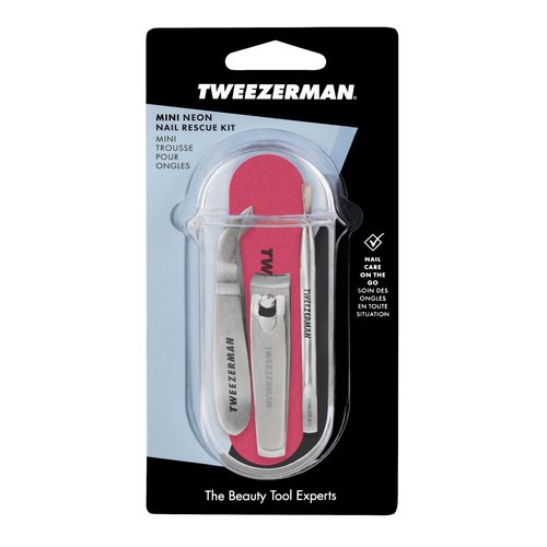 Tweezerman Mini Neon Nail Rescue Kit