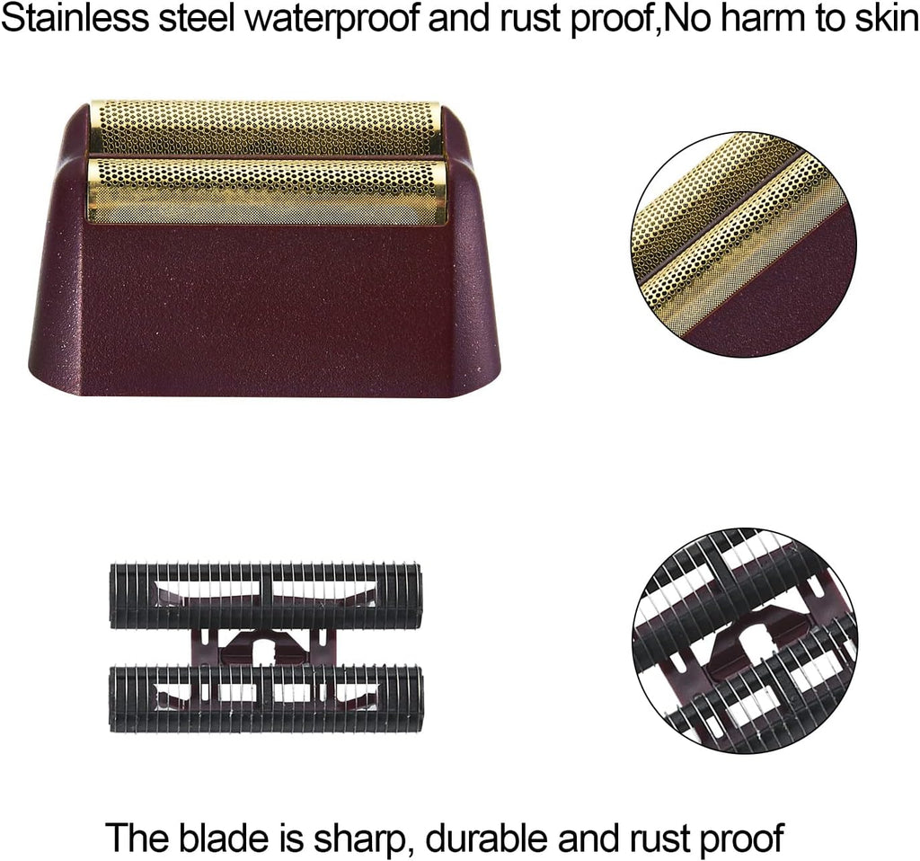 Wahl 5 Star Series Finale Shaver Replacement Foil & Cutter Bar Assembly - Super Close Shaving (2 Pack)