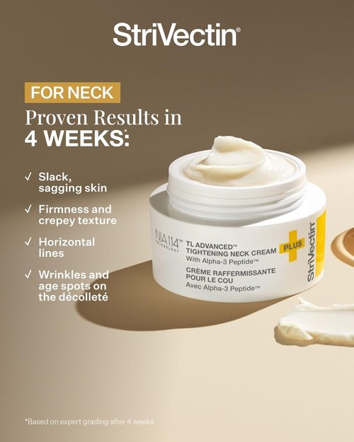 StriVectin Neck Cream - Advanced Tightening & Lifting Formula with Alpha-3 Peptides | Smooths Wrinkles & Fine Lines