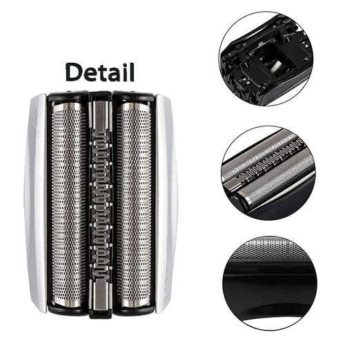 Ruixin S7 Wet and Dry Replacement Head Compatible with Braun Series 7 Replacement Foil Shaver 720cc, 730cc, 735s, 750cc, 760cc, 790cc, and 797cc (2PACK)