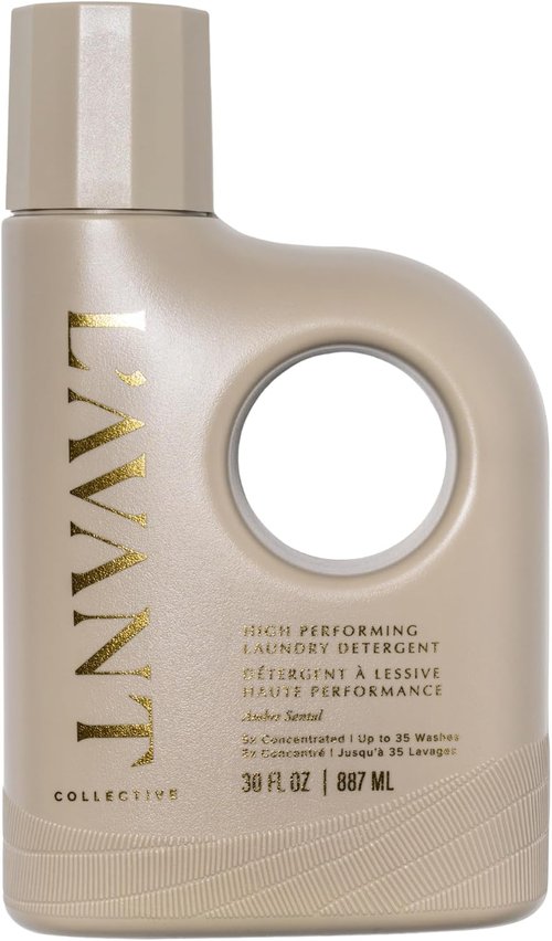 L'AVANT Collective Luxury Laundry Detergent - Ambre Santal | Natural, Non-Toxic, Plant-Based Formula | 30 oz
