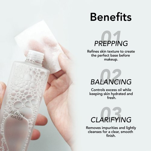 SON&PARK Beauty Water 340ml (11.49 fl. oz) | Multi-Purpose Toner for Oil Control Hydrating Exfoliating Skincare Daily Cleansing Booster with Rose Water Witch Hazel Lavender Oil