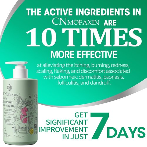 Regine Switzerland Anti Dandruff Shampoo - Deep Cleansing & Sebum Control - 16.8 fl. oz for Men & Women