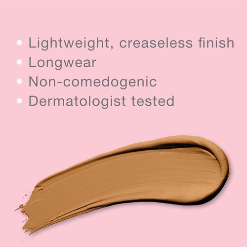 Neutrogena Healthy Skin Radiant Brightening Cream - Lightweight Antioxidant Concealer, Almond Medium 02, 0.24 oz