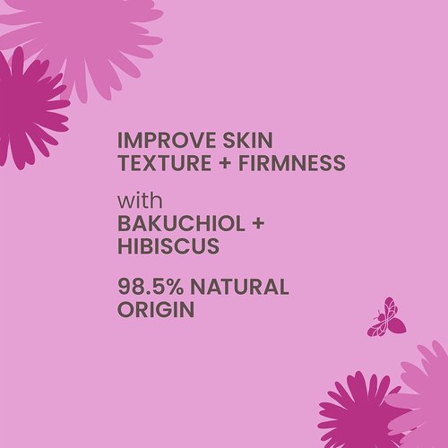 Burt's Bees Firming Collagen Face Serum - Natural Retinol Alternative with Bakuchiol for Anti-Aging | 1 oz